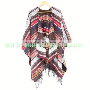 Skull Face Scarf Chiffon Pashmina Free Poncho Pattern thumbnail-6