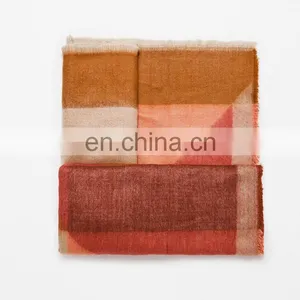 Autumn And Winter New Colorful Super Soft Thickening Warm Cashmere Scarf thumbnail-3