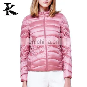 Packable Light Cheap Duck Down Feather Jacket thumbnail-1