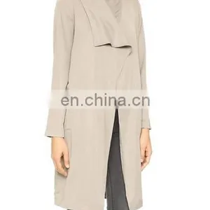 New Trendy Women Long Coat Model thumbnail-4