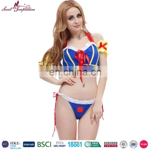 Secret Temptations Lovely Ladys Sexy Bra G-string Fashion Japan Sex Girls Photos Open Lingerie thumbnail-1
