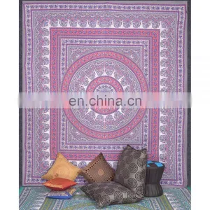 Bohemian Hippie Tapestry Bedspread thumbnail-1