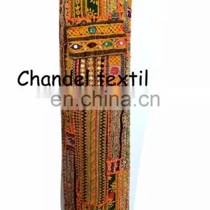 Yoga Mat Bag One of a Kind - Handmade With Antique Cross Body Purse Banjara Style Yoga Bag Yoga Met Bag Ethnic Hand Embroidered thumbnail-5