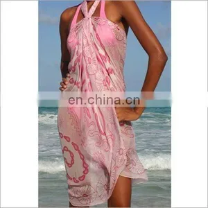 Printed Pareo Sarong thumbnail-1