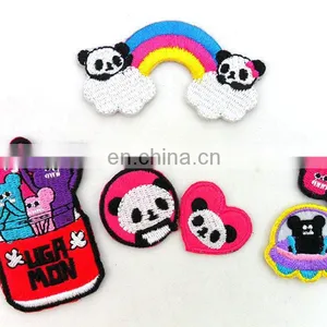 Customized Heart Polyester Embroidery Patch Embrodered Iron Patch thumbnail-4