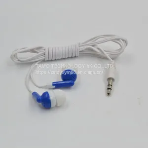 3.5mm Noise Cancellation Cheap Disposable and Good Quality Earphone thumbnail-4