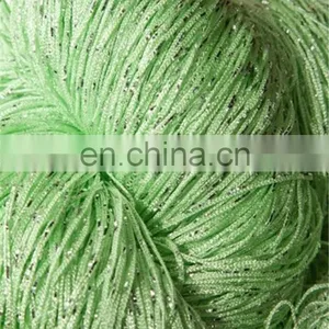 China Factory Glitter String Door Curtain With Lurex Cream thumbnail-2