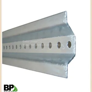 Powder Coated U Channel Post Used in Vineyard thumbnail-4