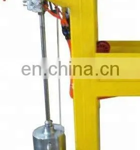 ECE R22.05 Standard 15kg Weights Motorcycle Helmet Projection Surface Friction Testing Machine thumbnail-3