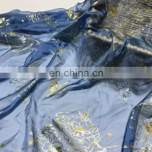 Wholesale 30D Thin Wedding Decoration Chiffon Bronzed Fabric thumbnail-4