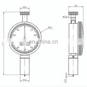 LX-A-1 Single Needle Shore A Sclerometer thumbnail-4