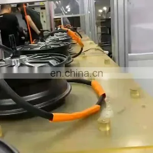 8 Inch Brushless Motor Electric Scooter 24V36V350W Wheel Solid Tire Electric Scooter Kit Scooter Hub Motor thumbnail-1