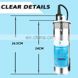 Best Quality China Manufacturer Submersible 150 Meters Solar Deep Well Water Pump thumbnail-6