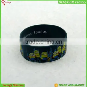 2016 BPA Free Silicone Bracelet, Cheap Silicone Wristband thumbnail-5