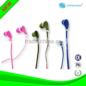 Wired Earphones ,Sports Earphone With Popular Flat Noodel Cable thumbnail-2