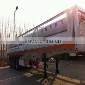 ISO Standard 25Mpa 6960Nm3 Transport Trailer Sales thumbnail-1