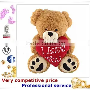 OEM Stuffed Toy,Custom Plush Toys, Stuffed Teddy Bear With Heart Toys thumbnail-2