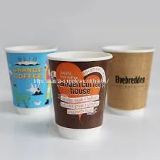 Custom Printed Paper Cups Bulk Cheap Takeaway Coffee Cup thumbnail-1