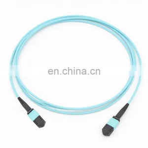 10G 40G OM3 Multi-Mode 8/12-fiber MTP MPO Fiber Optic Cable With Senko Connector thumbnail-1