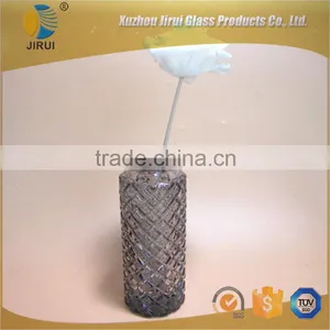 Smoky-gray Diamond Aroma Diffuser Glass Bottle 150ml thumbnail-5