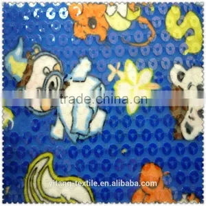 Cute Animal Printed Sequin Fabric thumbnail-2
