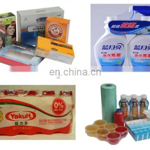 Automatic L Sealer Shrink Tunnel Cosmetic Box Toys Tableware Bottles Heat Shrink Wrapping Machine thumbnail-3