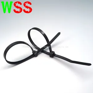 Custom Plastic Injection Security Cable Tie Plastic Electric Wire Cable Tie Cable Ties Self-Locking Nylon thumbnail-1