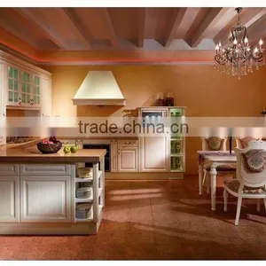 Classic Solid Wood Kitchen Cabinet -Candany thumbnail-1