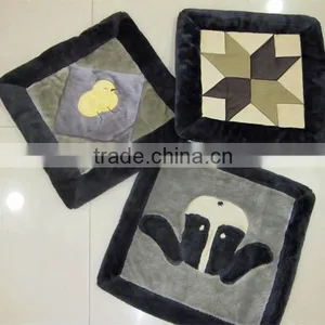 Printed Fleece Seat Cushion thumbnail-1