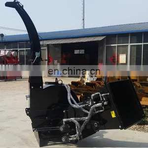 Hydraulic Feed PTO Wood Chipper Shredder BX92R for 80HP Tractor thumbnail-4