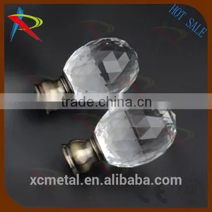 Sweet Transparent Curtain Rod Finial - Dreams Crystal Pack of 2 in 2016 thumbnail-2
