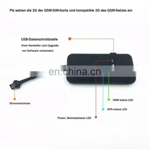 Hign Quality GPS Tracker For Car Tracking GPS Locator Positioner Localizer GPRS GSM SIM Card Tracker for Car thumbnail-2
