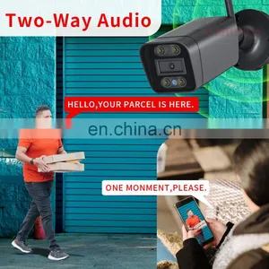 2MP Wireless Wifi Security IP Camera CCTV Night Vision Outdoor Home Surveillance Cam Two-way Audio IR Night Vision CamHipro thumbnail-4