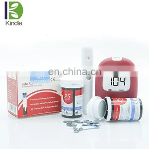 Fast Dispatch China Factory Price Blood Glucose Monitor Non-invasive Accu Check Glucometro Blood Glucose Monitor thumbnail-2