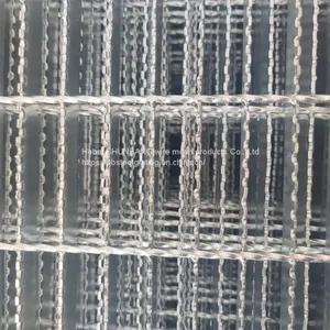 Hot Dip Galvanized Steel Grid Chemical Plant Platform Step Plate Sewer Drain Cover Puddle Cover Heavy Steel Grid thumbnail-1