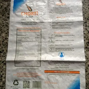 Customized Printed 40kg 50kg Cheap Price Jute Plastic Gypsum Powder 25kg Bag thumbnail-2