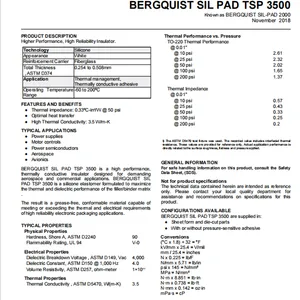 BERGQUIST SP2000 Sil Pad 2000 SIL PAD TSP 3500 thumbnail-4
