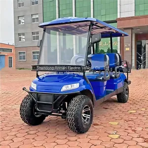 6-seater Electric Golf Cart, Beach Golf Cart for Sale thumbnail-4