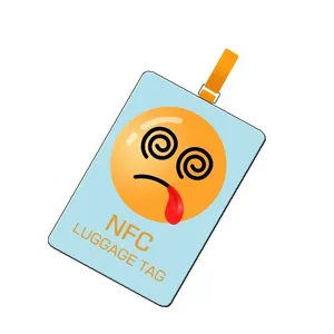 Customized Airway MIFARE Ultralight NFC Tag Luggage Tag NFC Baggage Smart Tags Ntag213 Ntag215 Ntag216 Ntag 424 DNA thumbnail-2