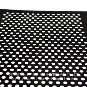 POWDER Coated Round Hole Perforated Metal Mesh,Stainless Steel Perforated and Hot Zin Perforated Plate thumbnail-1
