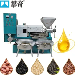 Screw Oil Press Machine Peanut Hazelnut Coconut Sesame Soybean Avocado Sunflower Oil Pressing Machine Oil Presser thumbnail-1