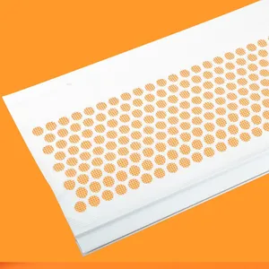 Factory Direct Sale Leaf Protection PVC Gutter Guard Vinyl Mesh Guard thumbnail-1