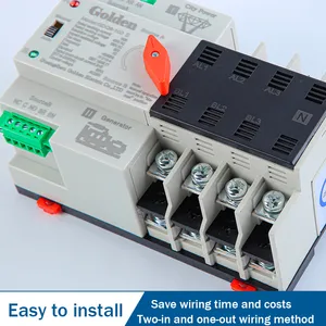 Automatic Transfer Switch 1-125A Changeover Switch for Ganerator thumbnail-3