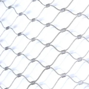 Precision Woven 304 Stainless Steel Rope Mesh for Architectural Design thumbnail-1