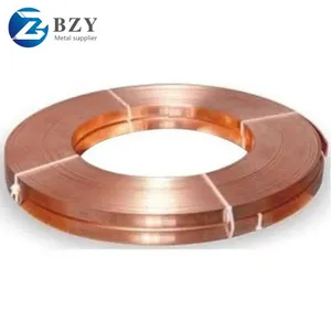 Wholesale 99.9% Pure Copper Strip C11000 C12000 Copper Coil Foil Roll Best Price thumbnail-4