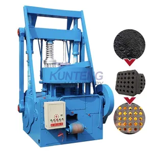 Coconut Shell Anthracite Honeycomb Briquettes Machine Punching Machine EPC thumbnail-1