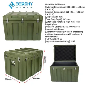 Portable All Weather IP65 Waterproof Protective Hard Case Small Camera Case Dry Case With Customizable Foam thumbnail-3