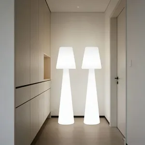 Outdoor Battery Operated Modern Luxury Decorative Cordless Rechargeable Solar Led Table Light Floor Lamp for Restaurant Hotel thumbnail-2