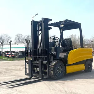 Electric Forklift 1 Ton 1.5 Ton 2 Ton 3 Ton CE MSDS Lithium Battery Four Wheel Drive Forklift Diesel Rough Terrain thumbnail-3