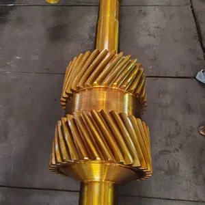 Custom Gear Shaft for Automotive Transmission, 20CrMnTi, Carburized, 58-62 HRC, Low Noise, Long Life thumbnail-3